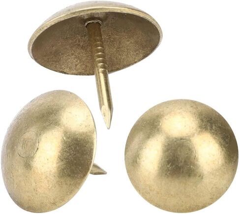 100Pcs Nail Cyan Bronze Iron Wooden Box Decorative Furniture Hardware Accessories Convenient to Uphols NailDrawing PinFurniture AccessoriesCraftUpholstery Tack in Saudi Arabia