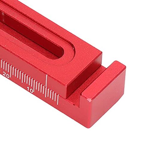 Woodworking Depth Ruler Aluminium Alloy Lockable Saw Gap Measuring Gauge 5 to 40mm Adjustable Depth Gauge Tool for Cutting Slotting Woodworking in Saudi Arabia