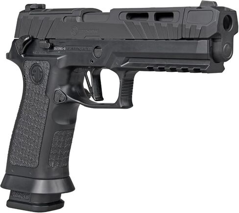 SIG SAUER P320 Spectre Comp Blackout CO2 Pellet Air Pistol | Semi-Auto, 20rd Pellet Magazine, CO2 Powered in Saudi Arabia