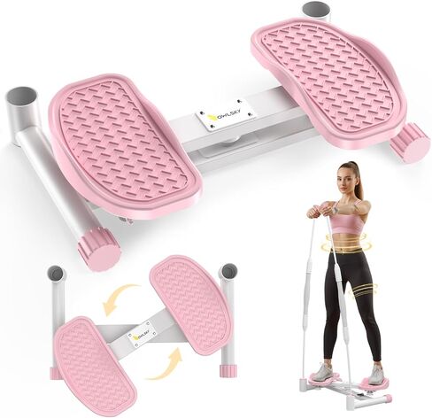 OWLSKY Waist Twister Machine Exercise, Ab Twist Board with 330 lbs Weight Capacity, Abs Workout, 20dB Home Gym Equipment for Women Men in Kuwait