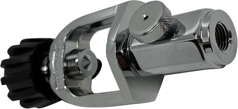 Chromed Plated Scuba Tank Fill Yoke with Bleed for Filling Scuba Tanks, 1/4" Female NPT with Bleed Valve in Kuwait