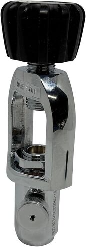 Chromed Plated Scuba Tank Fill Yoke with Bleed for Filling Scuba Tanks, 1/4" Female NPT with Bleed Valve in Kuwait