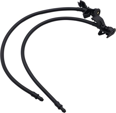 HiSport Windshield Sprinkler Wiper Nozzle - Compatible with 2002-2012 Jeep Wrangler 2002-2006 Jeep TJ - Replace 55156728AB in Saudi Arabia