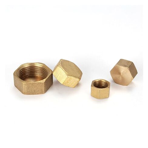 Stud Bolts, Brass Pipe Male Thread Hex Head End Cap Fitting 1/8-1inch(Male Plug,1 PCS-3/4) in Saudi Arabia