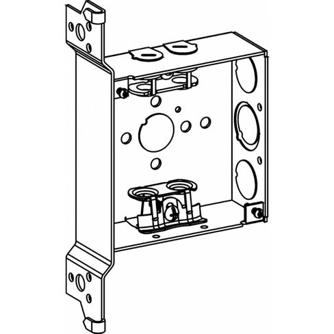 4SB-MC-WB 4S Box 1-1/2" Deep Mc Type for Wood Stud in Kuwait