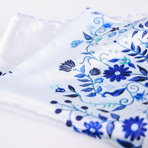 Challah Bread Covers, Included 3 Printed Pattern with Jewish Culture and Flowers, Bringing Elegance to Shabbat Table. Perfect Jewish Housewarming, Holiday, or Shabbat Gift in Kuwait