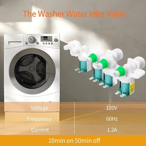 WA50R5200AW WA45M7050AW WA50R5400AV Washer Water Inlet Valve for Samsung WA44A3405AP WA45H7000AP WA45H7000AW WA54R7600AW WA45T3400AV WA50R5400AW WA400PJHDWR WA40J3000AW WA422PRHDWR WA54R7600AV in Saudi Arabia