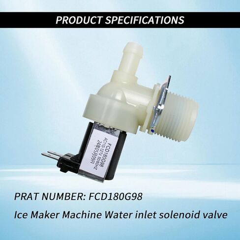 صانع الثلج التجاري صمام مدخل FCD180G AC110-127V الملف اللولبي مفتاح تدفق المياه تجديد المياه in Kuwait