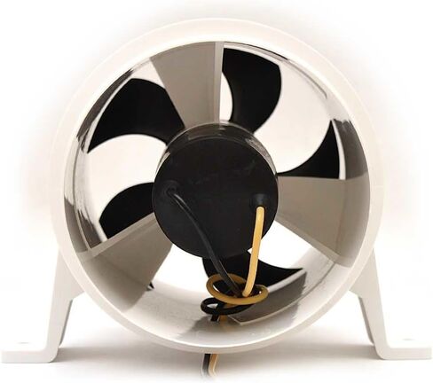 Attwood Turbo 4000 Series II Water-Resistant, In-Line Blower - 12V - White in Saudi Arabia