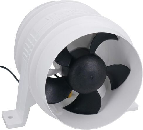 4" Attwood Turbo 4000 Bilge Blower in Line Cabin Ventilation Fan 12v 145 CFM in Saudi Arabia