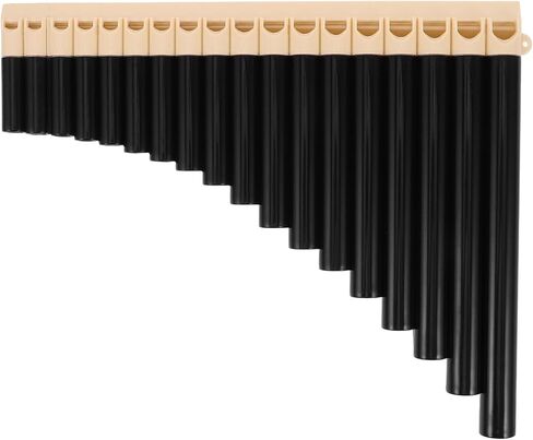 16 أنبوبًا للتمرين، أداة بانبيب صينية تقليدية باللون البني، مجموعة فلوت لتعليم الموسيقى والأداء للمبتدئين والطلاب in Kuwait