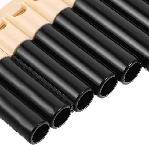 16 أنبوبًا للتمرين، أداة بانبيب صينية تقليدية باللون البني، مجموعة فلوت لتعليم الموسيقى والأداء للمبتدئين والطلاب in Kuwait