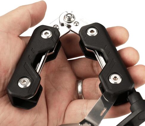 قاطع لفاف سلسلة الجيتار من GUITTO، أداة سحب دبوس الجسر مع 3 مفاتيح سداسية ومفك براغي واحد، أداة جيتار 7 في 1 للجيتار الكهربائي الصوتي GGT-02 in Kuwait