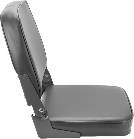 Focket Folding Boat Chair, Lightweight Foldable with Aluminum Alloy Hinges Marine Grade Foam Padding Low Back Boat Chair with for Bass Canoe Pontoon Fishing Boats in Saudi Arabia