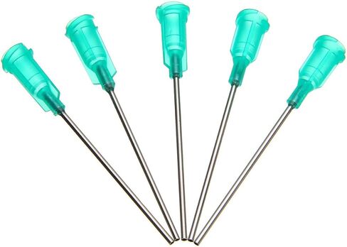 Dispensers Applicator Syringes Set, 5 Pack 3ml Plastic Syringes with Dispensing Needles and Caps for DIY Quilling, Acrylic Painting, Oiler Bottle, Craft, Artwork Hobbies in Kuwait