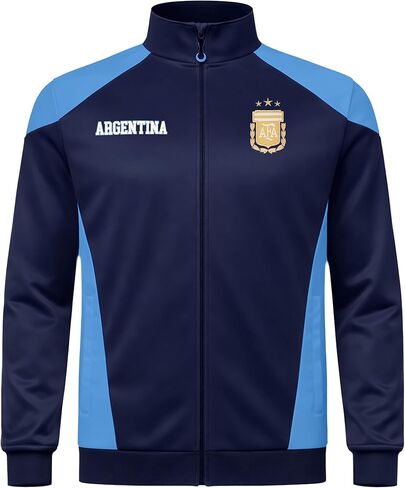 Icon Sports Officially Licensed Argentine Football Association Lionel Messi Track Jacket - Unisex Adult in Saudi Arabia