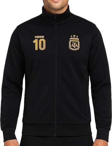 Icon Sports Officially Licensed Argentine Football Association Lionel Messi Track Jacket - Unisex Adult in Saudi Arabia