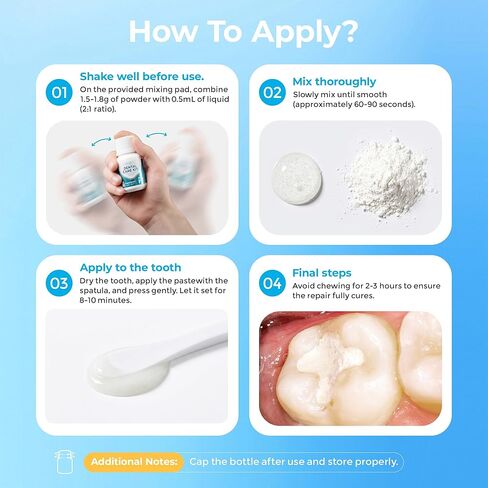 Zinc Oxide Eugenol Cement Dental Care Kit Glue for Crowns & Bridges Filling in Saudi Arabia