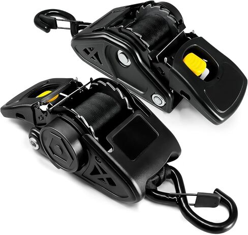 الترباس على أشرطة سقاطة القارب، ربطات مقطورة رافدة قابلة للسحب، 2 × 50 بوصة، قوة كسر 2200 رطل، حزام رافدة قابل للتركيب للخدمة الشاقة للملح والمياه العذبة البحرية Jetski Snowmobile ATV in Kuwait