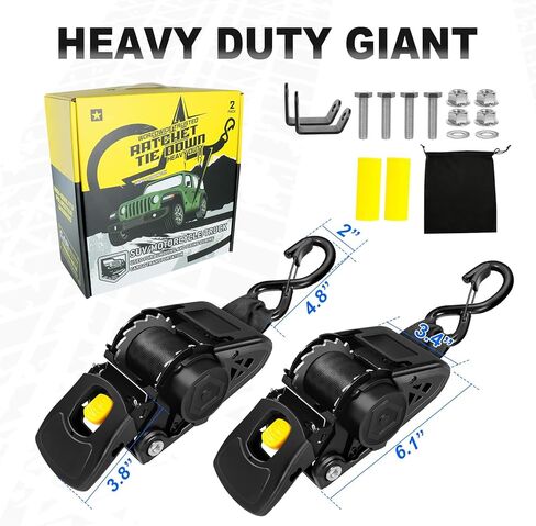 الترباس على أشرطة سقاطة القارب، ربطات مقطورة رافدة قابلة للسحب، 2 × 50 بوصة، قوة كسر 2200 رطل، حزام رافدة قابل للتركيب للخدمة الشاقة للملح والمياه العذبة البحرية Jetski Snowmobile ATV in Kuwait