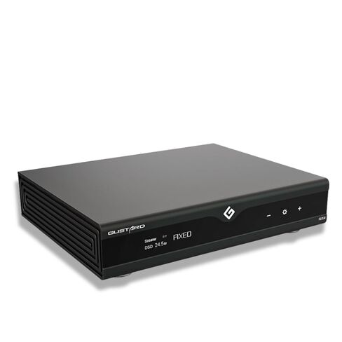 Gustard DAC-R26 II R2R Streamer DAC, Discrete 26bit Decoder with DSD2048, USB/Opt/Coax/IIS/AES/LAN Input, Fully Balanced Digital-Analog Converter, 10MHz Clock, Home Audio Network DAC, Black in Saudi Arabia