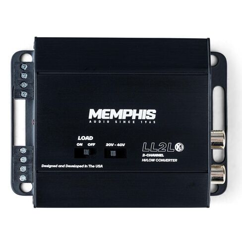 Memphis Audio LL2L - 2-Channel Line Output Converter, OEM Load Detect Compatible in Saudi Arabia