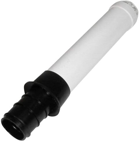 T-H Marine Overflow Drain Tube - 18 in Straight with Screen - Fits 1-1/2 in Thru-Hulls (1-5/8in OD Boot) - Livewell and Baitwell Drain Tube - PVC - Easy Pull Top Removal in Saudi Arabia
