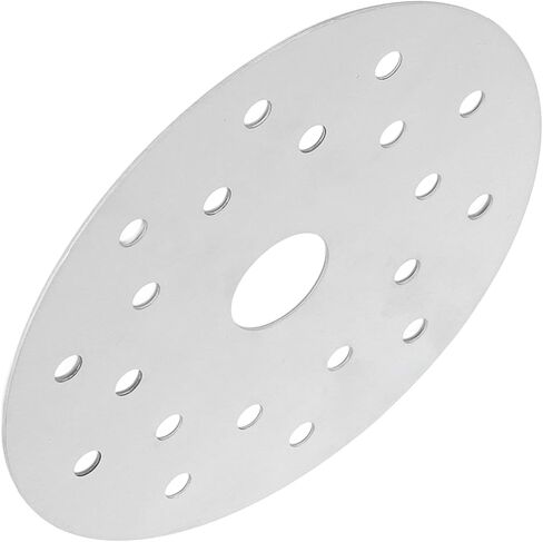 موزع للحرارة، قرص تحويل حثي من الفولاذ المقاوم للصدأ، توزيع متساوي للحرارة لموقد الغاز والموقد الزجاجي (قطر 16.5 سم / 6.5 بوصة) in Kuwait