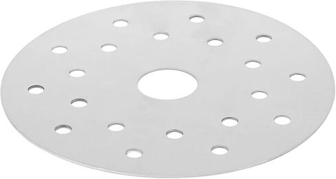 موزع للحرارة، قرص تحويل حثي من الفولاذ المقاوم للصدأ، توزيع متساوي للحرارة لموقد الغاز والموقد الزجاجي (قطر 16.5 سم / 6.5 بوصة) in Kuwait