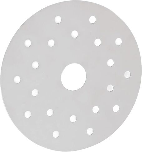 موزع للحرارة، قرص تحويل حثي من الفولاذ المقاوم للصدأ، توزيع متساوي للحرارة لموقد الغاز والموقد الزجاجي (قطر 16.5 سم / 6.5 بوصة) in Kuwait