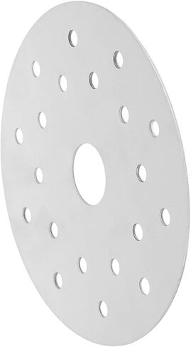 موزع للحرارة، قرص تحويل حثي من الفولاذ المقاوم للصدأ، توزيع متساوي للحرارة لموقد الغاز والموقد الزجاجي (قطر 16.5 سم / 6.5 بوصة) in Kuwait