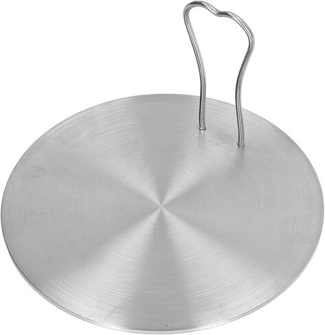 GLOGLOW Heat Diffuser Plate, Stainless Steel Cooking Plate, Induction Adapter for All Cooktops, Perfect for Iron and Ceramic Pots (16#) in Saudi Arabia