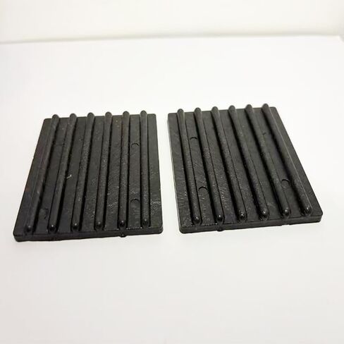 Black Rubber Gasket Pad Ribbed Anti-Vibration Isolation Pad ABS Material Fill and Level Up in Kuwait