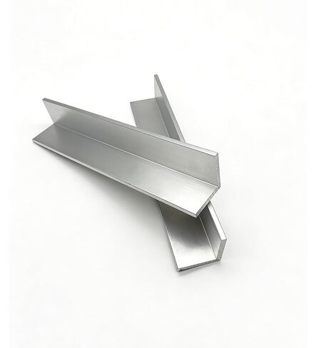 2PCS 2" x 2"x 1/4" Aluminum Angle,12" Length,（6mm Thick）,6061 Structural Angle Aluminum Stock Profile,90-Degree Angled Aluminum Extrusion, Weldable Metal,Structural, Window Frames, Roofs, Railings in Saudi Arabia