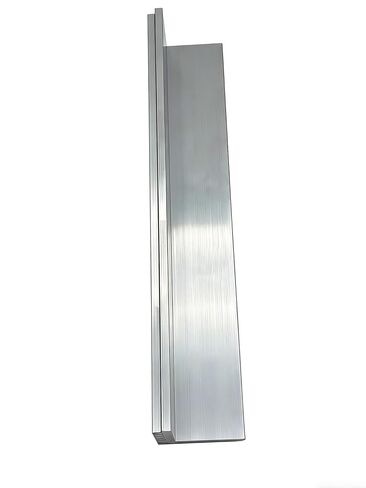 2PCS 2" x 2"x 1/4" Aluminum Angle,12" Length,（6mm Thick）,6061 Structural Angle Aluminum Stock Profile,90-Degree Angled Aluminum Extrusion, Weldable Metal,Structural, Window Frames, Roofs, Railings in Saudi Arabia