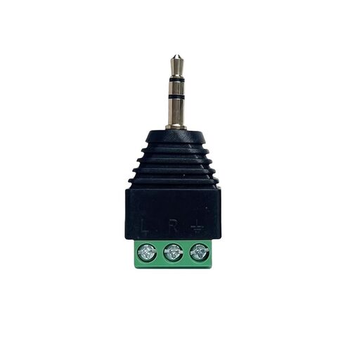 fengpeng 4/10/40 Pcs Stereo Male Plug to Screw Terminal Adapter for AV Video Balun Audio CCTV Installations(4 PCS) in Kuwait