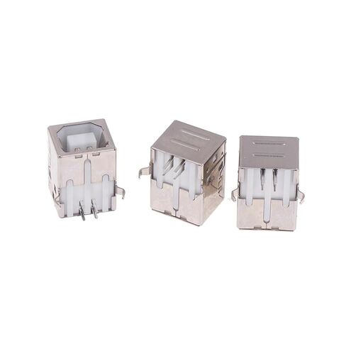 fengpeng 10pcs/lot USB B Type Female Socket Connector G45 Square Interface for Printer Data in Kuwait