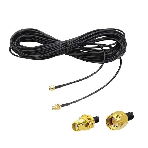 fengpeng SMA to 5m Copper Feeder Wire, Extension Cable RG174 for Router Antenna in Kuwait