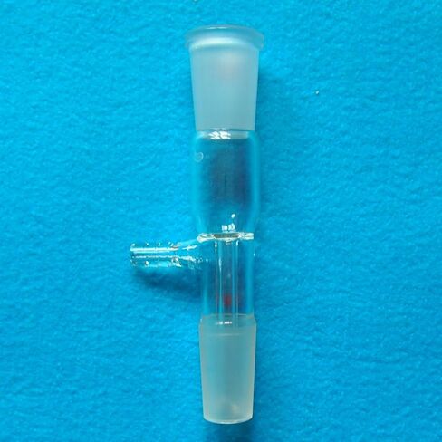 24/40,Glass Straight Tube Vacuum Take-Off Adapter,Gas Inlet Adapter in Saudi Arabia
