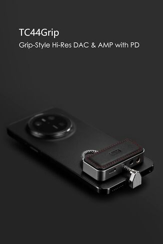 ddHiFi TC44Grip Decoding Earphone Amplifier USB DAC/AMP, USB C to 3.5/4.4mm Output with CS43198 Chip, High Resolution 32bit/768kHz for Smartphone iPad in Kuwait