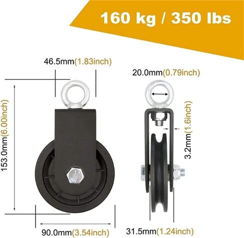 Portable Fitness Triceps Handle Bar Pulley System DIY Gym Cable Attachment Kit Resistance in Saudi Arabia
