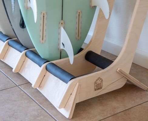 رف تخزين لوح التزلج القائم بذاته من Pro Board Racks (يحمل 6 ألواح) التشكيلة in Kuwait