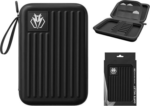 حقيبة رمي السهام، حقيبة حمل السهام تحتوي على 6 سهام وملحقات إضافية، مادة EVA واقية، أنابيب تخزين مدمجة وجيوب للرحلات الجوية، والنصائح، والأعمدة إلخ (أرجواني) in Kuwait