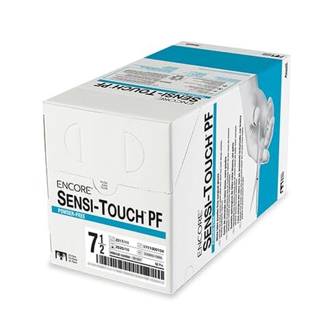 AnsellLtd 7825PF Sensi-Touch Sterile Latex Gloves Size #7.5 50 Pairs Per Box in Saudi Arabia
