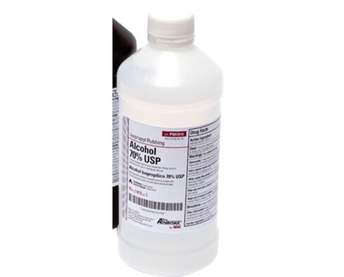 House Brand P907016 Isopropyl Rubbing Alcohol 70% USP 16 Oz Bottle in Saudi Arabia