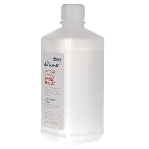 House Brand P907016 Isopropyl Rubbing Alcohol 70% USP 16 Oz Bottle in Saudi Arabia