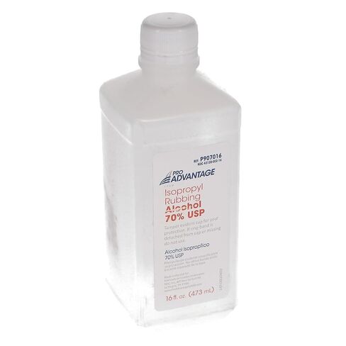 House Brand P907016 Isopropyl Rubbing Alcohol 70% USP 16 Oz Bottle in Saudi Arabia