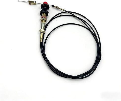 Heavy Duty Vernier Locking Throttle Cable Fits For Truck Equipment (VCGTX06) 6FT Adjustable Lock Cable Adjustable Locking Control Cable in Saudi Arabia