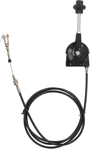 كابل التحكم في خانق الحفار، استبدال كابل خانق القفل بطول 2.5 متر/8.2 قدم، سلك التحكم في المحرك سريع الاستجابة، سلك خانق يدوي مرن للحفارة EX230 وشاحنة الخلاط in Kuwait