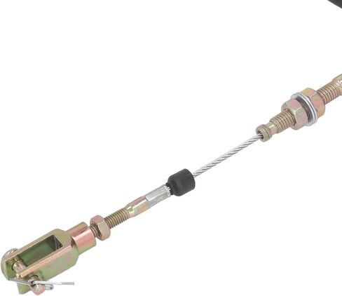 كابل التحكم في خانق الحفار، استبدال كابل خانق القفل بطول 2.5 متر/8.2 قدم، سلك التحكم في المحرك سريع الاستجابة، سلك خانق يدوي مرن للحفارة EX230 وشاحنة الخلاط in Kuwait